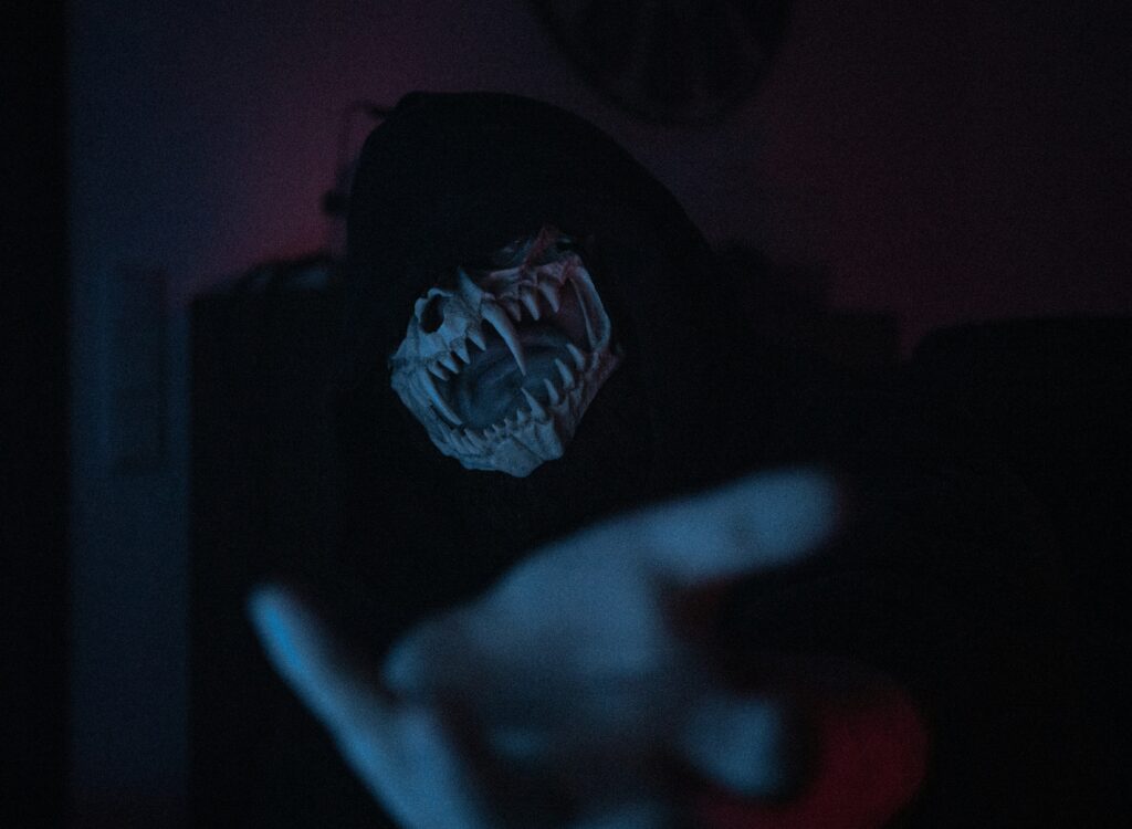 A scary creature to represent how to write monster horror