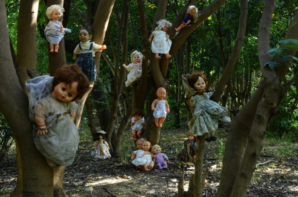 real places that inspired horror movies: the island of the dolls